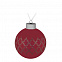 Елочный шар King, 8 см, красный с логотипом в Самаре заказать по выгодной цене в кибермаркете AvroraStore