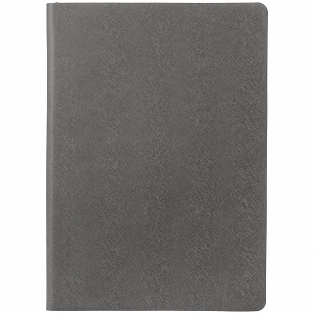 Ежедневник Romano, недатированный, темно-серый с логотипом в Самаре заказать по выгодной цене в кибермаркете AvroraStore