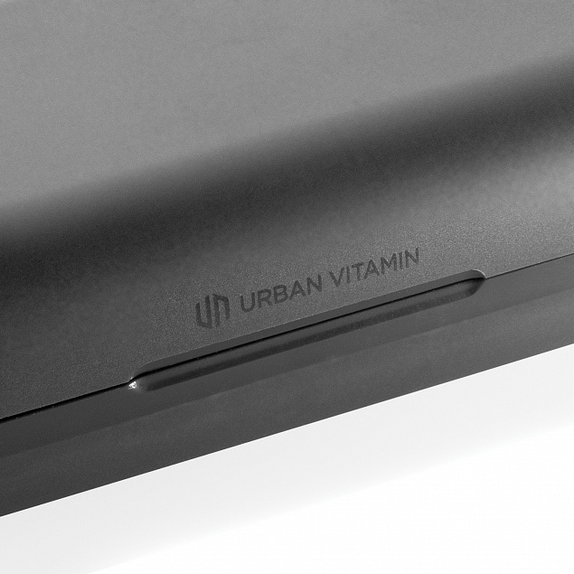 Спортивные беспроводные наушники Urban Vitamin Pacifica с защитой IPX5 из переработанного пластика R с логотипом в Самаре заказать по выгодной цене в кибермаркете AvroraStore