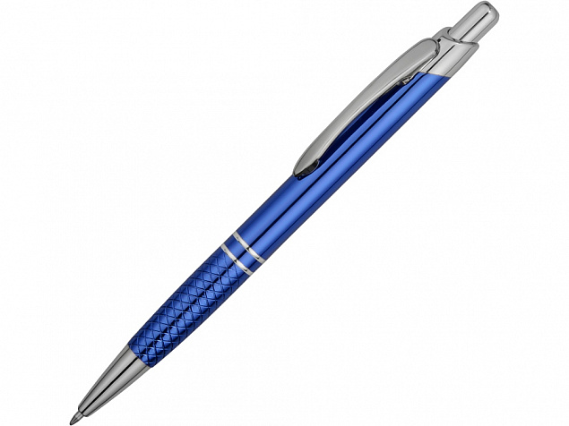 Ручка шариковая Кварц синяя с логотипом в Самаре заказать по выгодной цене в кибермаркете AvroraStore