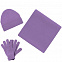 Перчатки Real Talk, сиреневые с логотипом в Самаре заказать по выгодной цене в кибермаркете AvroraStore