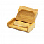 Флешка Woodcoin в деревянном футляре, 32 Гб, светло-коричневый с логотипом в Самаре заказать по выгодной цене в кибермаркете AvroraStore