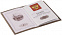 Обложка для паспорта Twill, бежевая с логотипом в Самаре заказать по выгодной цене в кибермаркете AvroraStore