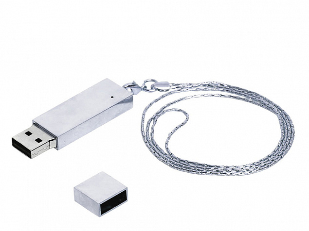 USB 2.0- флешка на 8 Гб в виде металлического слитка с логотипом в Самаре заказать по выгодной цене в кибермаркете AvroraStore