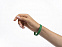 Силиконовый браслет Valley, зеленый с логотипом в Самаре заказать по выгодной цене в кибермаркете AvroraStore