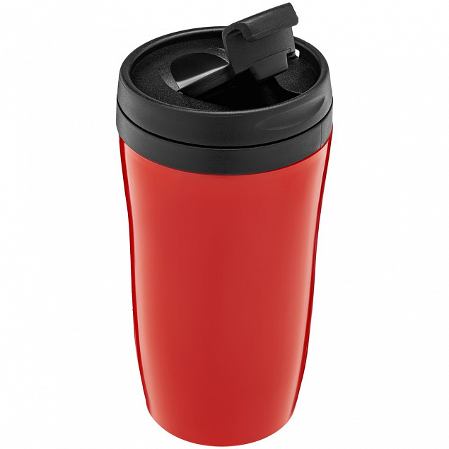 Термостакан Sagga, красный с логотипом в Самаре заказать по выгодной цене в кибермаркете AvroraStore