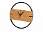 Деревянные часы с металлическим ободом «Time Wheel» с логотипом в Самаре заказать по выгодной цене в кибермаркете AvroraStore