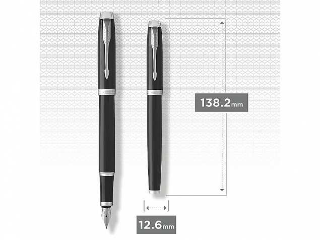 Перьевая ручка Parker IM, F с логотипом в Самаре заказать по выгодной цене в кибермаркете AvroraStore