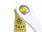 Открывашка для бутылок, с магнитом, белый с логотипом в Самаре заказать по выгодной цене в кибермаркете AvroraStore