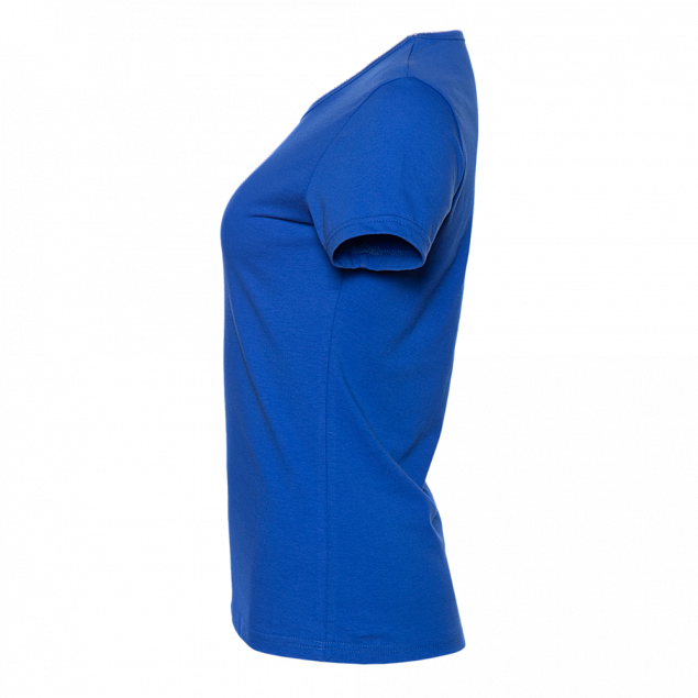 Футболка женская 02W Синий с логотипом в Самаре заказать по выгодной цене в кибермаркете AvroraStore