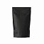 Дойпак с устойчивым дном и замком зип-лок, матовый черный с логотипом в Самаре заказать по выгодной цене в кибермаркете AvroraStore