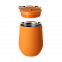 Кофер софт-тач NEO CO12s (оранжевый) с логотипом в Самаре заказать по выгодной цене в кибермаркете AvroraStore