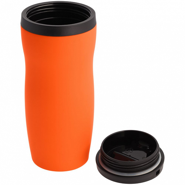 Термостакан Forma, оранжевый с логотипом в Самаре заказать по выгодной цене в кибермаркете AvroraStore