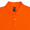 Рубашка поло мужская SUMMER 170, оранжевая с логотипом в Самаре заказать по выгодной цене в кибермаркете AvroraStore