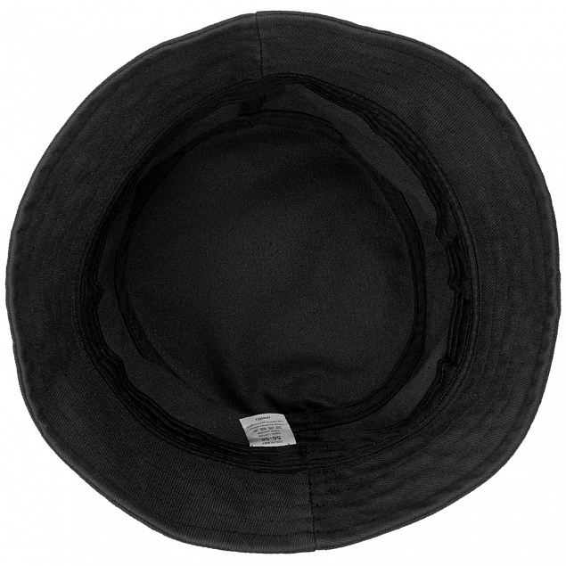 Панама Sombra, черная с логотипом в Самаре заказать по выгодной цене в кибермаркете AvroraStore
