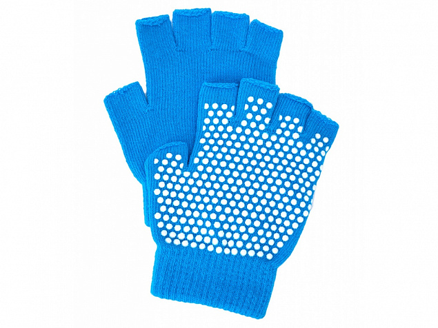 Перчатки противоскользящие для занятий йогой с логотипом в Самаре заказать по выгодной цене в кибермаркете AvroraStore