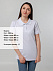 Рубашка поло женская Virma Stretch Lady, белая с логотипом в Самаре заказать по выгодной цене в кибермаркете AvroraStore