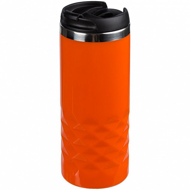 Термостакан Prism, оранжевый с логотипом в Самаре заказать по выгодной цене в кибермаркете AvroraStore