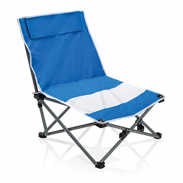 Складное пляжное кресло с чехлом с логотипом в Самаре заказать по выгодной цене в кибермаркете AvroraStore