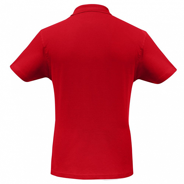 Рубашка поло ID.001 красная с логотипом в Самаре заказать по выгодной цене в кибермаркете AvroraStore
