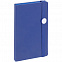 Блокнот Shall Round, синий с логотипом в Самаре заказать по выгодной цене в кибермаркете AvroraStore