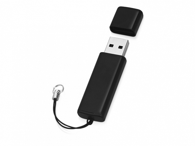 USB-флешка на 16 Гб Borgir с колпачком с логотипом в Самаре заказать по выгодной цене в кибермаркете AvroraStore