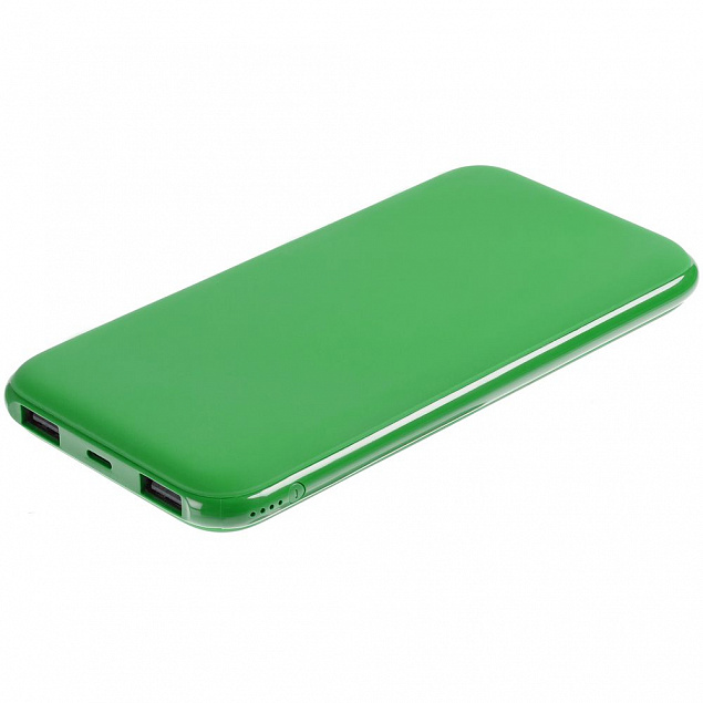 Внешний аккумулятор Uniscend All Day Compact 10000 мАч, зеленый с логотипом в Самаре заказать по выгодной цене в кибермаркете AvroraStore