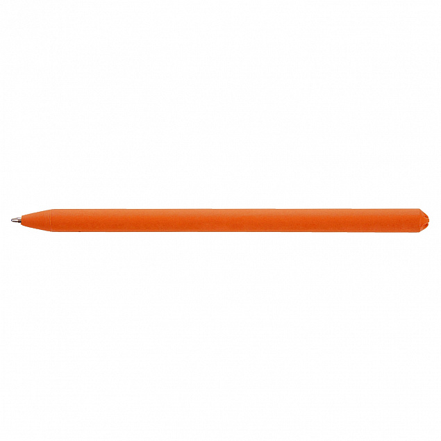 Эко ручка, оранжевая с логотипом в Самаре заказать по выгодной цене в кибермаркете AvroraStore