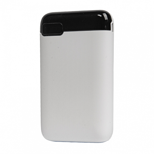Универсальный аккумулятор OMG Num 5 (5000 мАч), белый, 10,2х6.3х1,2 см с логотипом в Самаре заказать по выгодной цене в кибермаркете AvroraStore