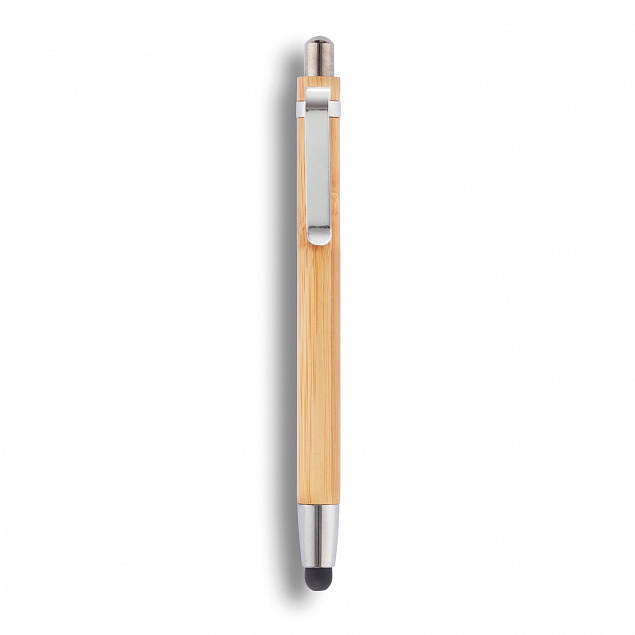 Ручка-стилус из бамбука с логотипом в Самаре заказать по выгодной цене в кибермаркете AvroraStore