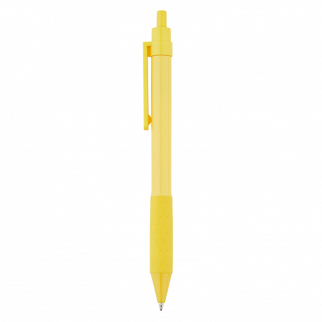 Ручка X2, желтый с логотипом в Самаре заказать по выгодной цене в кибермаркете AvroraStore