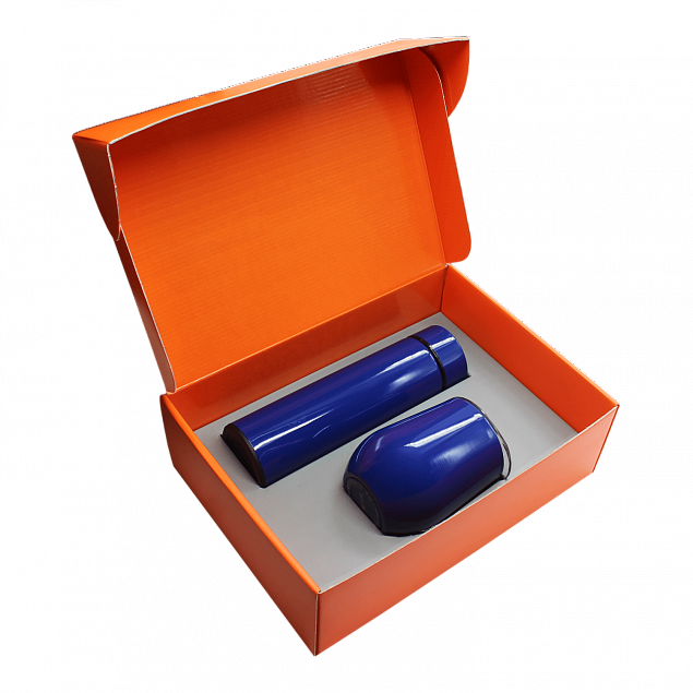 Набор Hot Box C G, синий с логотипом в Самаре заказать по выгодной цене в кибермаркете AvroraStore