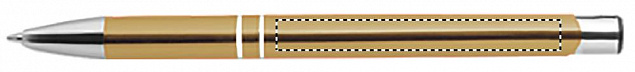 Ручка шариковая с черными черни с логотипом в Самаре заказать по выгодной цене в кибермаркете AvroraStore