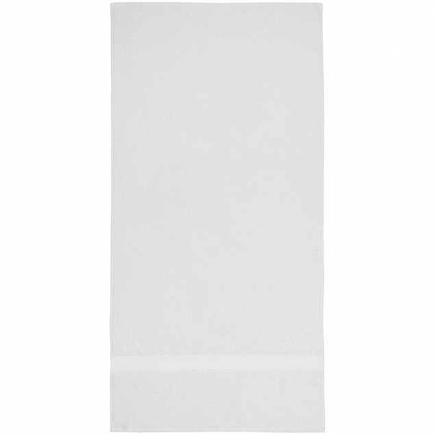 Полотенце Soft Me Light, среднее, белое с логотипом в Самаре заказать по выгодной цене в кибермаркете AvroraStore