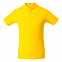 Рубашка поло мужская SURF, желтая с логотипом в Самаре заказать по выгодной цене в кибермаркете AvroraStore