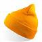 Шапка вязаная  двойная Wind с отворотом с логотипом в Самаре заказать по выгодной цене в кибермаркете AvroraStore