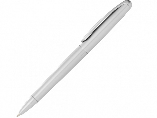 Ручка шариковая Sunrise, серебристый, черные чернила с логотипом в Самаре заказать по выгодной цене в кибермаркете AvroraStore