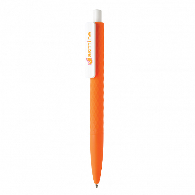 Ручка X3 Smooth Touch, оранжевый с логотипом в Самаре заказать по выгодной цене в кибермаркете AvroraStore