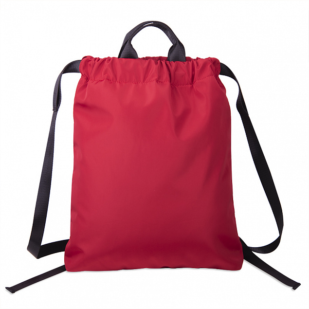 Рюкзак RUN new красный, 48х40см, 100% полиэстер с логотипом в Самаре заказать по выгодной цене в кибермаркете AvroraStore