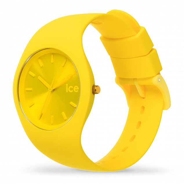 Часы наручные ICE Color,желтый с логотипом в Самаре заказать по выгодной цене в кибермаркете AvroraStore