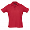 Поло мужское SUMMER II, красный, XS, 100% хлопок, 170 г/м2 с логотипом в Самаре заказать по выгодной цене в кибермаркете AvroraStore
