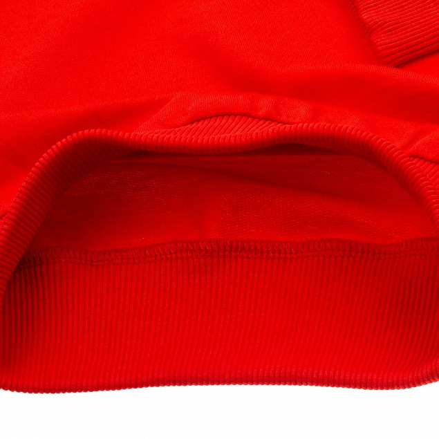 Толстовка с капюшоном детская Kirenga Kids, красная с логотипом в Самаре заказать по выгодной цене в кибермаркете AvroraStore