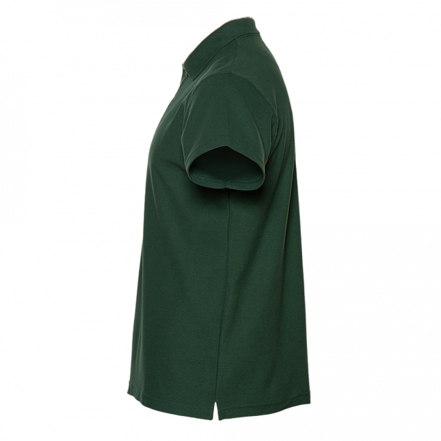 Рубашка поло мужская STAN хлопок/полиэстер 185, 104 Тёмно-зелёный с логотипом в Самаре заказать по выгодной цене в кибермаркете AvroraStore