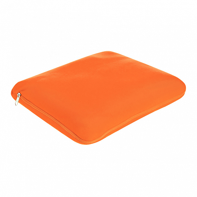 Плед-подушка "Вояж" - Оранжевый OO с логотипом в Самаре заказать по выгодной цене в кибермаркете AvroraStore