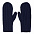 Варежки вязаные НАСВЯЗИ© полушерсть с логотипом в Самаре заказать по выгодной цене в кибермаркете AvroraStore