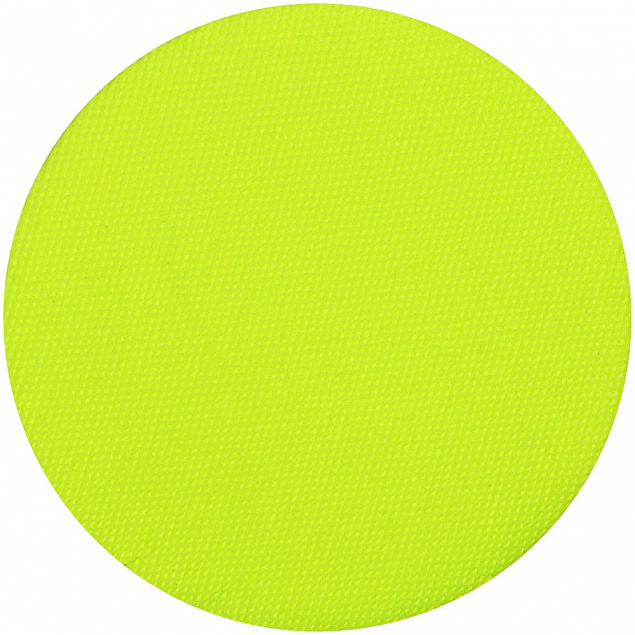 Наклейка тканевая Lunga Round, M, желтый неон с логотипом в Самаре заказать по выгодной цене в кибермаркете AvroraStore