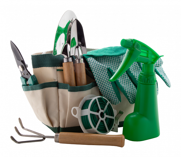 Набор садовых инструментов в сумке с логотипом в Самаре заказать по выгодной цене в кибермаркете AvroraStore