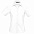 Рубашка женская с коротким рукавом ELITE, белая с логотипом в Самаре заказать по выгодной цене в кибермаркете AvroraStore