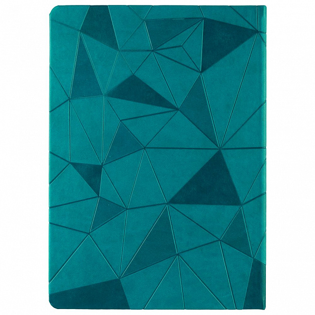 Ежедневник Gems, недатированный, бирюзовый с логотипом в Самаре заказать по выгодной цене в кибермаркете AvroraStore