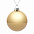 Елочный шар Finery Gloss, 10 см, глянцевый золотистый с логотипом в Самаре заказать по выгодной цене в кибермаркете AvroraStore